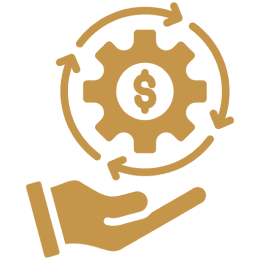 Money management concept icon