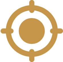 Simple bullseye design illustration